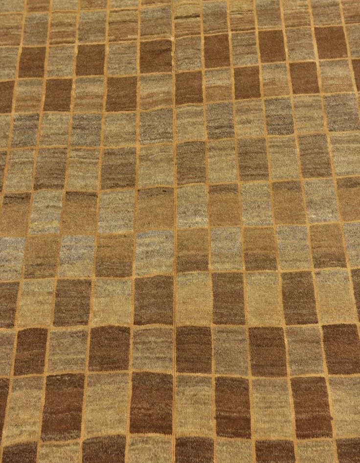 Detail image of  5' 4 x 8'  Hand Knotted Kashkuli Gabbeh Wool Rug