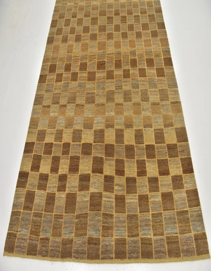 Detail image of  5' 4 x 8'  Hand Knotted Kashkuli Gabbeh Wool Rug