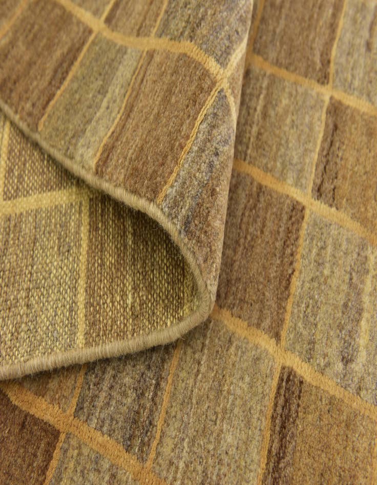 Detail image of  5' 4 x 8'  Hand Knotted Kashkuli Gabbeh Wool Rug