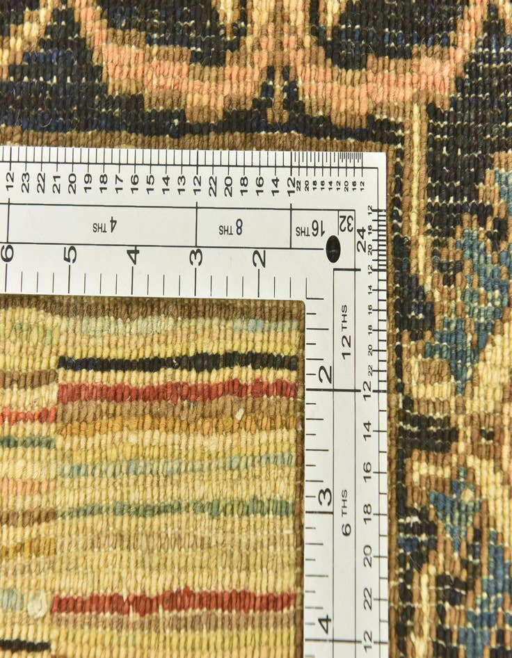 Detail image of  4' 8 x 6' 5  Hand Knotted Kashkuli Gabbeh Oriental Wool Rug