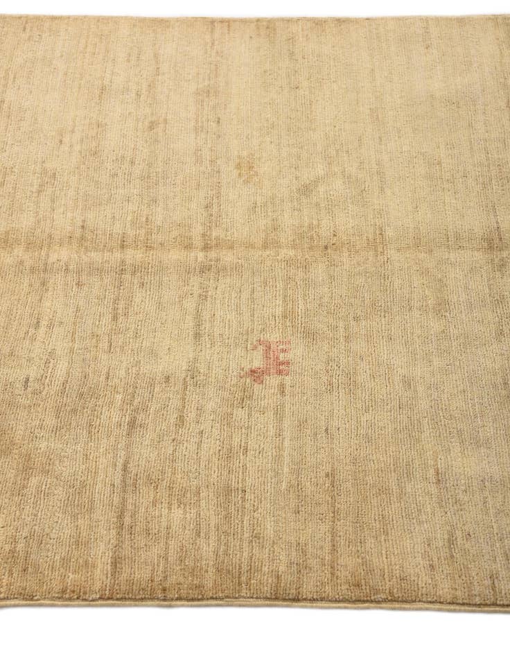 Detail image of  3' 4 x 5'  Hand Knotted Kashkuli Gabbeh Wool Rug