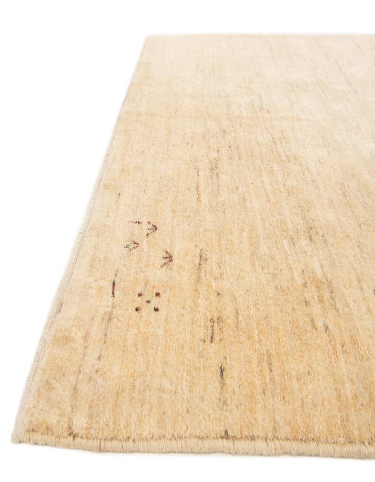 Detail image of  4' 11 x 6' 7  Hand Knotted Kashkuli Gabbeh Persian Wool Rug