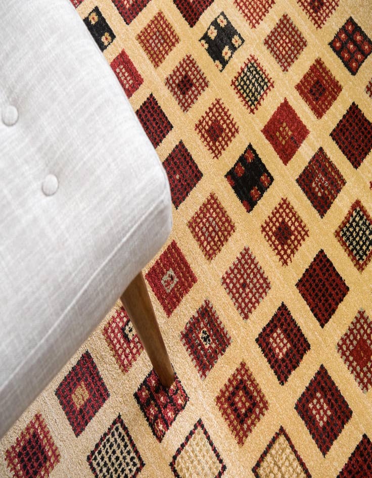 Detail image of 9' x 12' Kashkuli Gabbeh Rug