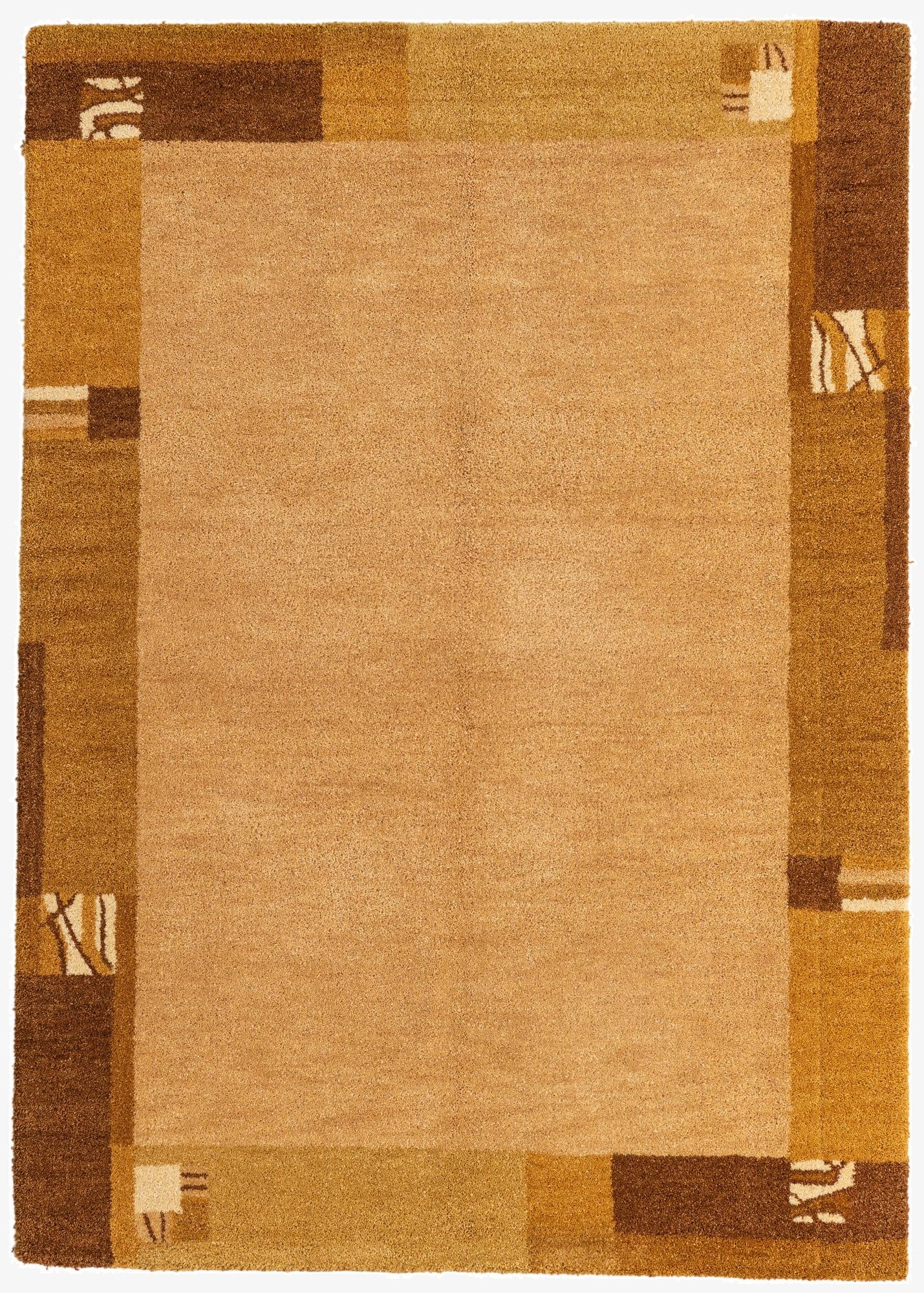  4' 7 x 6' 6 Kashkuli Gabbeh Wool Rug