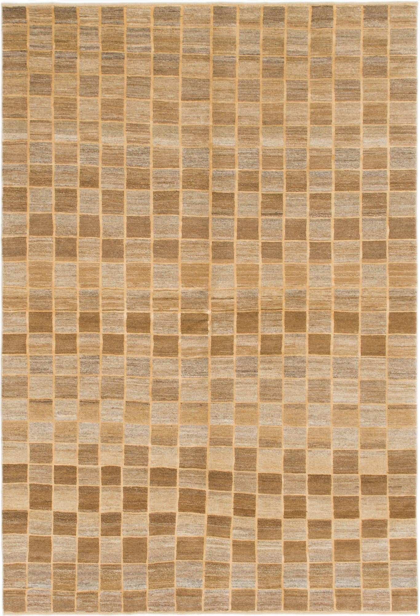  5' 4 x 8'  Hand Knotted Kashkuli Gabbeh Wool Rug