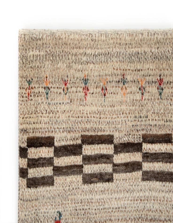 Detail image of  2' 7 x 4' 4 Kashkuli Wool Rug