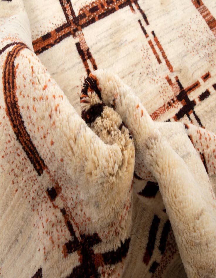 Detail image of  5' 8 x 7' 9 Kashkuli Wool Rug