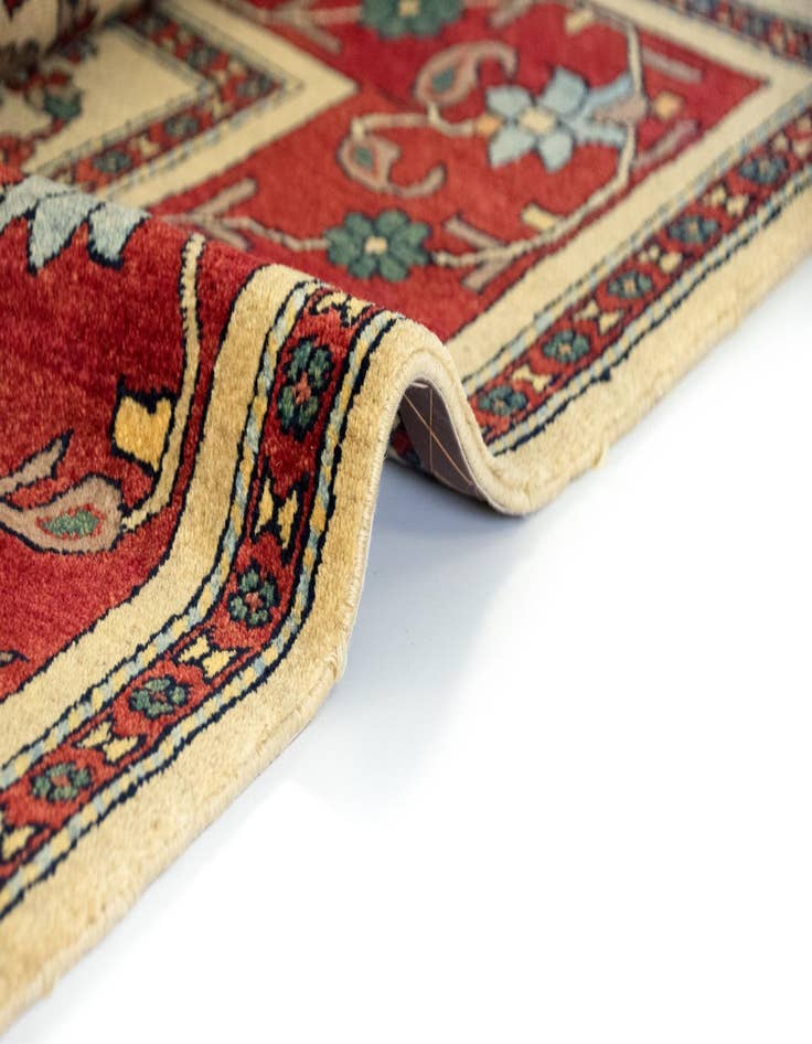 Detail image of  5' 5 x 6' 6  Hand Knotted Kashkuli Persian Rug