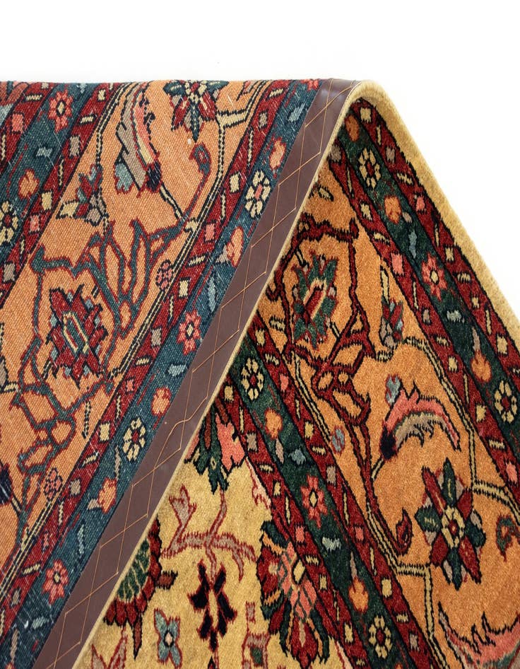 Detail image of  5' 4 x 7' 1  Hand Knotted Kashkuli Persian Rug