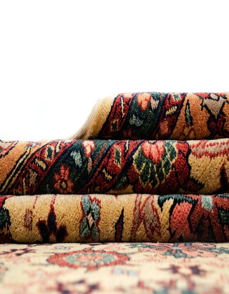 Detail image of  5' 4 x 7' 1  Hand Knotted Kashkuli Persian Rug