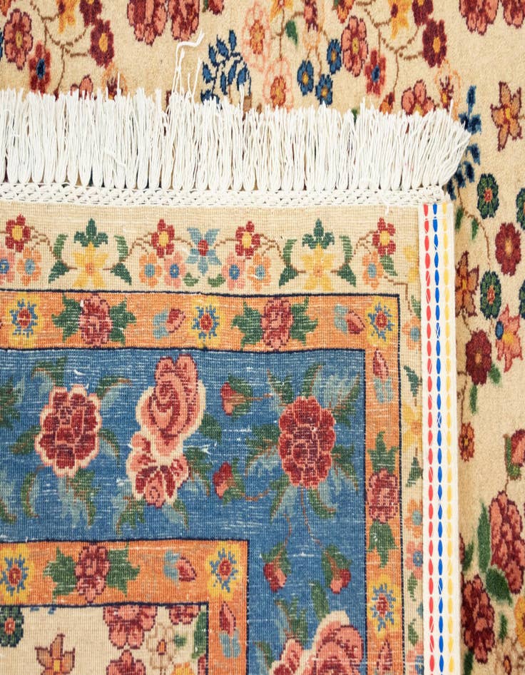 Detail image of  5' 6 x 6' 1  Hand Knotted Kashkuli Persian Rug