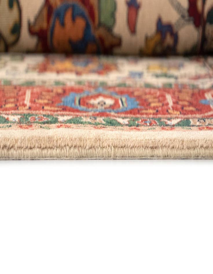 Detail image of  5' 7 x 7' 10  Hand Knotted Kashkuli Persian Rug