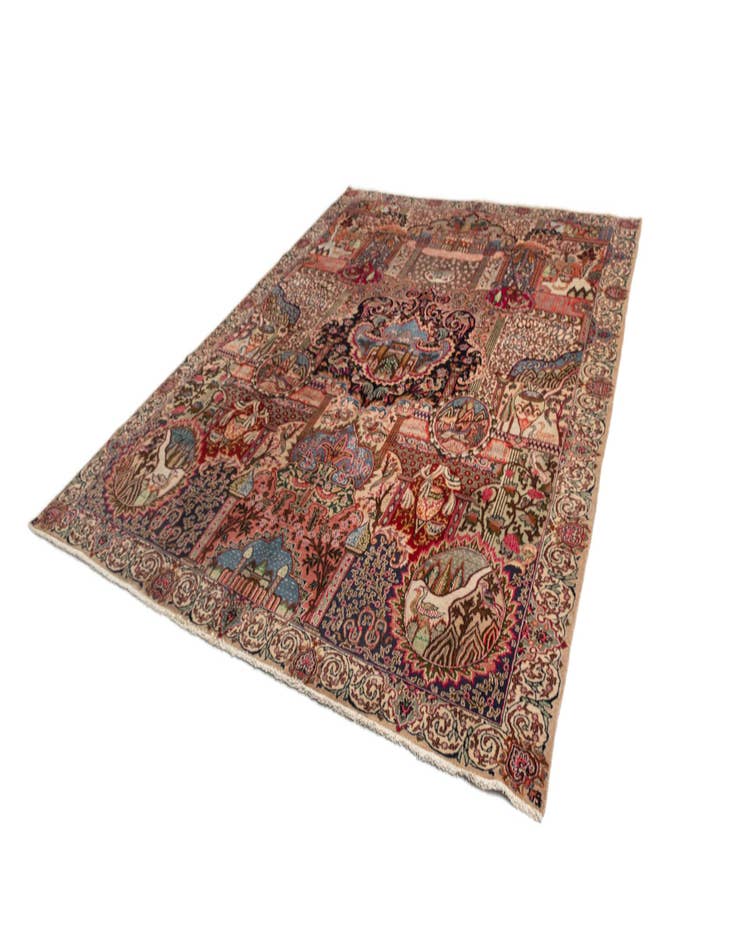 Detail image of  9' 10 x 12' 6 Kashmar Wool Rug