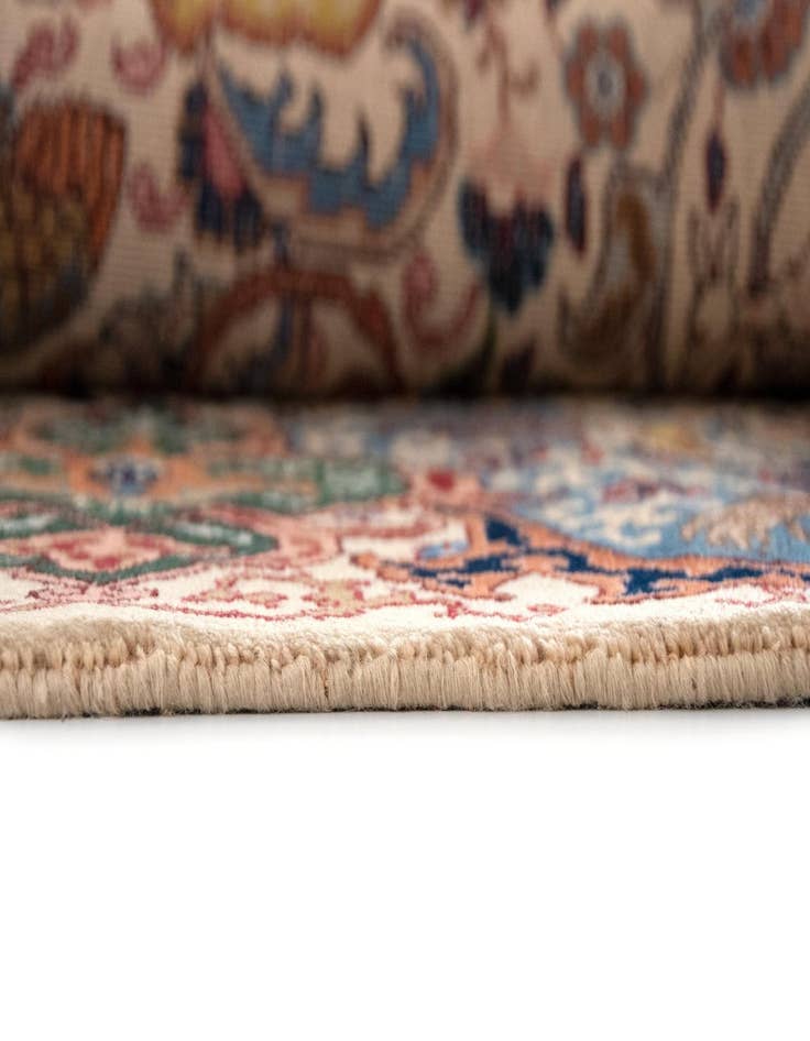 Detail image of  10' 2 x 13' 3  Hand Knotted Kashmar Persian Wool Rug