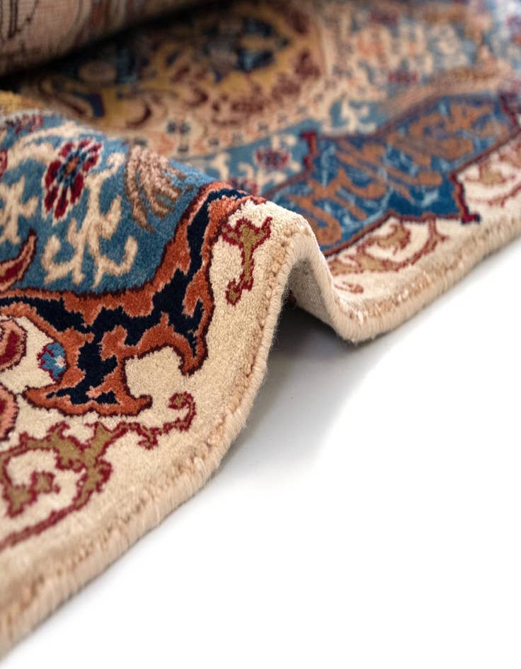 Detail image of  10' 2 x 13' 3  Hand Knotted Kashmar Persian Wool Rug