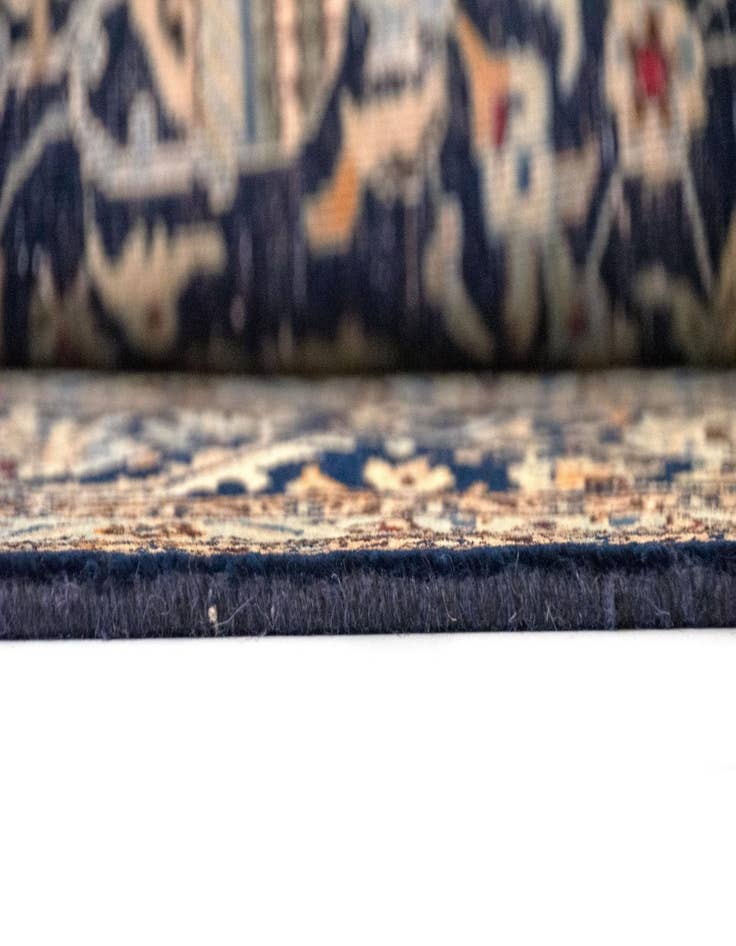 Detail image of  7' 10 x 11' 7  Hand Knotted Kashmar Persian Wool Rug
