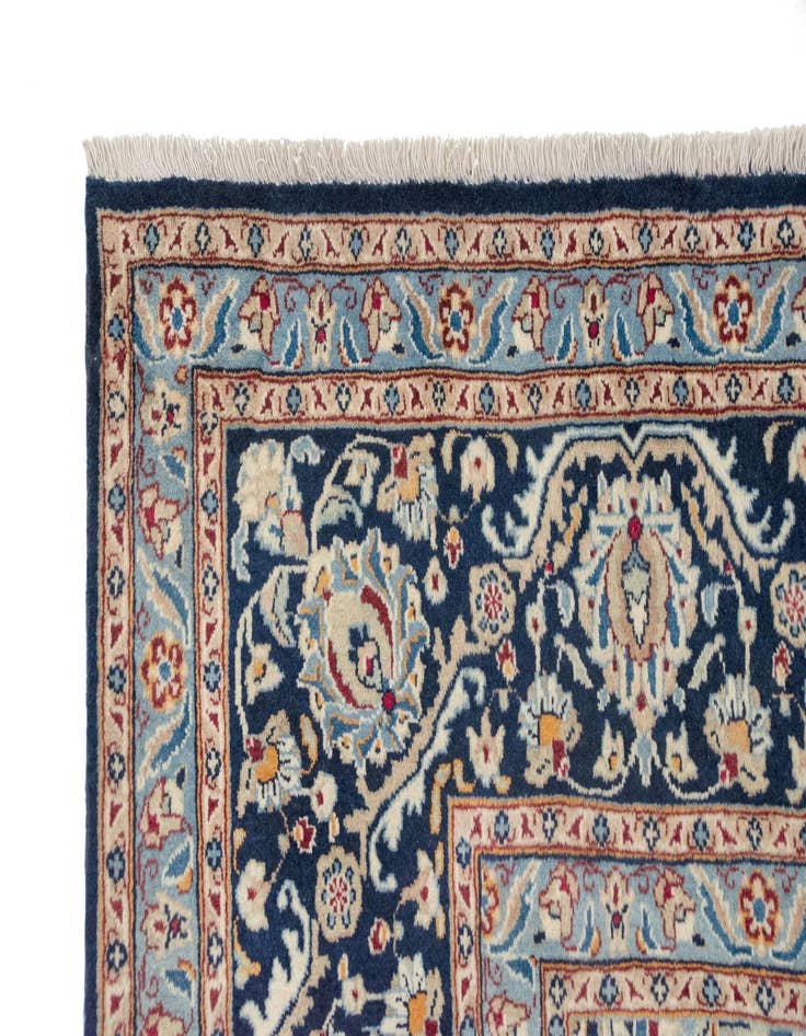 Detail image of  7' 10 x 11' 7  Hand Knotted Kashmar Persian Wool Rug