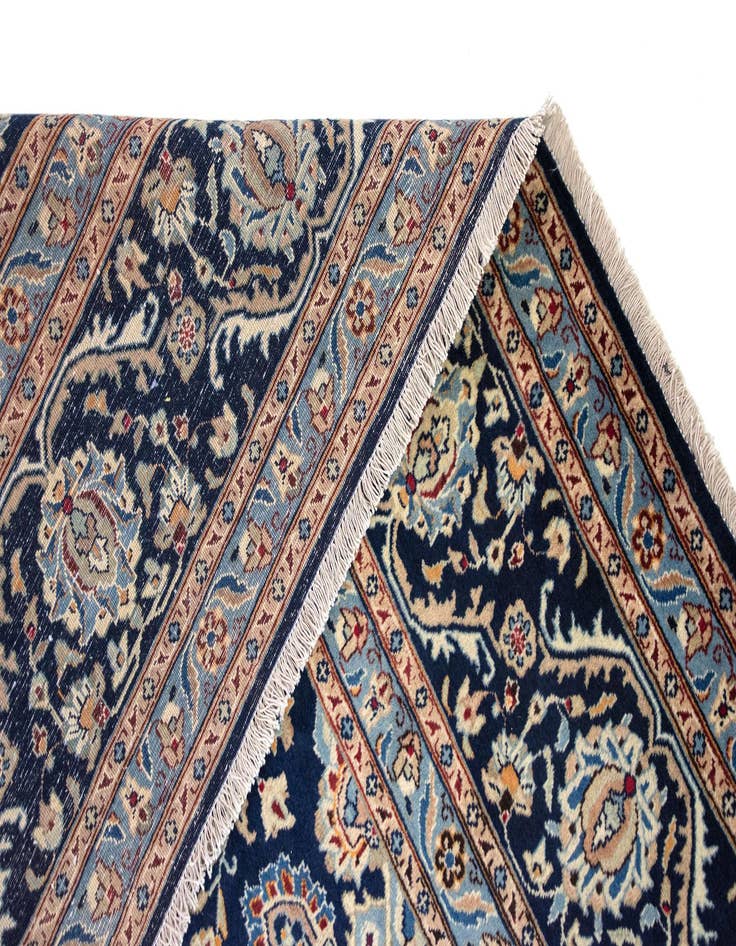 Detail image of  7' 10 x 11' 7  Hand Knotted Kashmar Persian Wool Rug