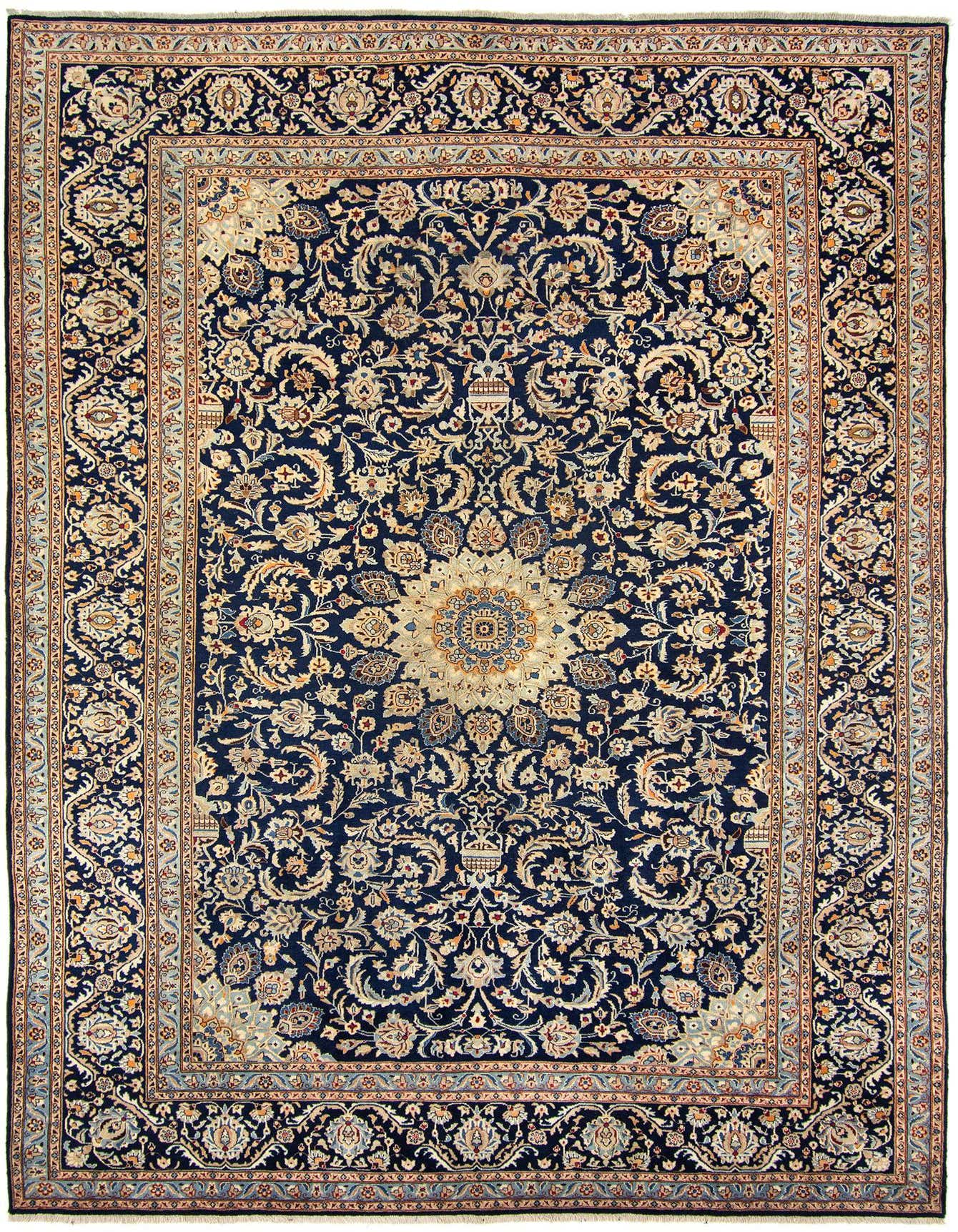 Primary image  7' 10 x 11' 7  Hand Knotted Kashmar Persian Wool Rug