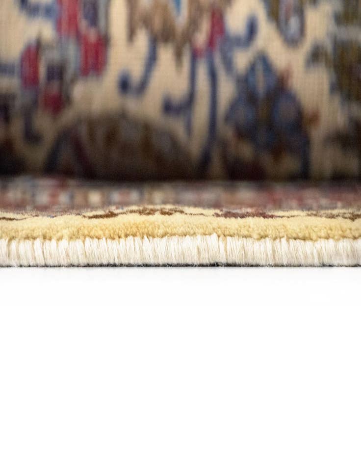 Detail image of  8' x 11' 6  Hand Knotted Kashmar Persian Wool Rug