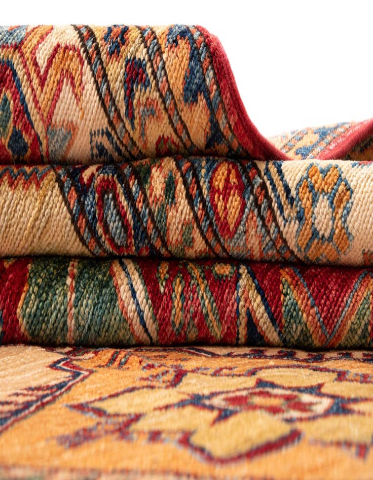 Detail image of  7' 11 x 11' Kazak Wool Rug