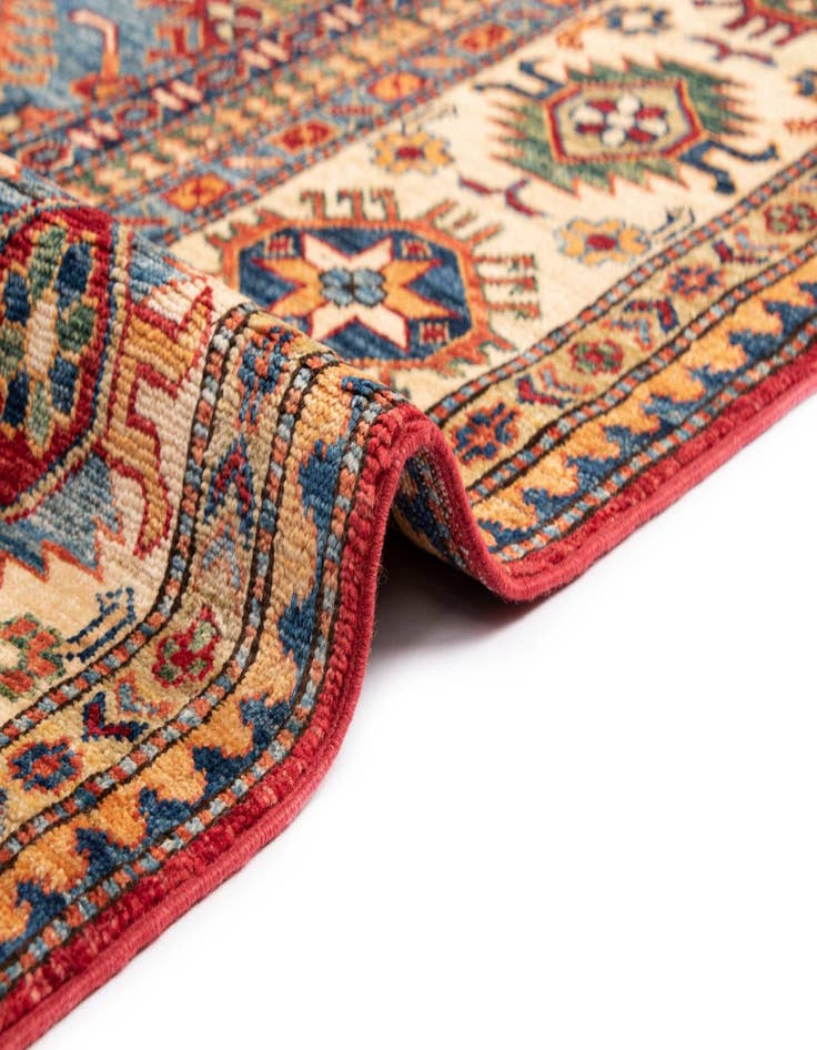 Detail image of  7' 11 x 11' Kazak Wool Rug