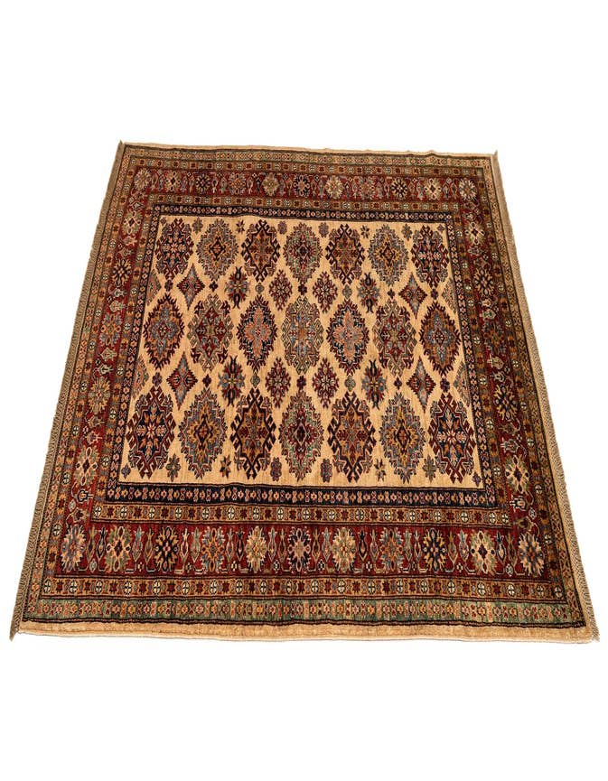 Detail image of  5' x 6' 10 Kazak Rug