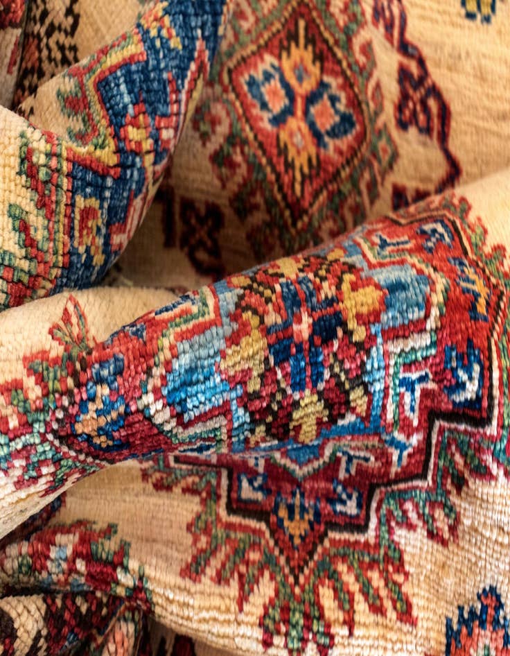 Detail image of  5' 10 x 8' 6 Kazak Wool Rug