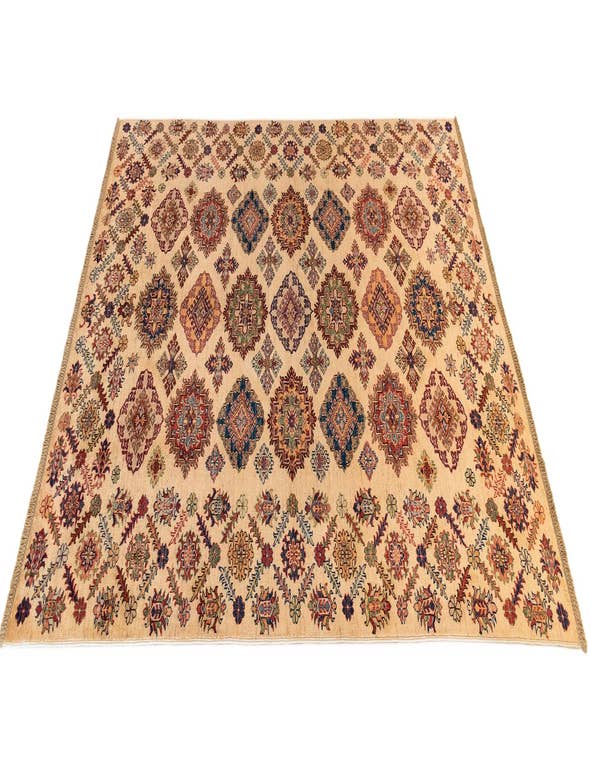 Detail image of  5' 10 x 8' 6 Kazak Wool Rug