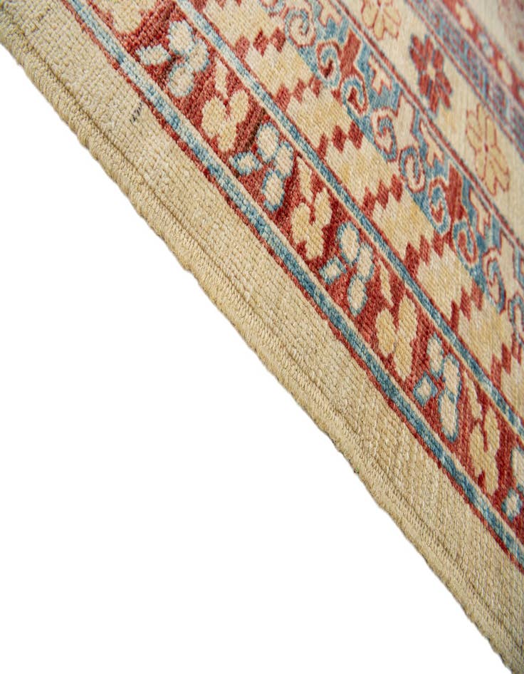 Detail image of  6' 6 x 9' 7  Hand Knotted Kazak Wool Rug