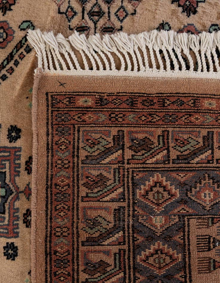 Detail image of  4' 3 x 6' 7  Hand Knotted Kazak Wool Rug