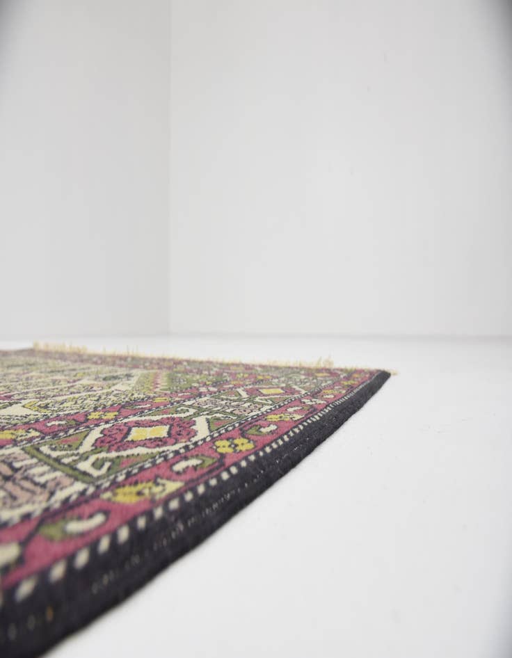 Detail image of  4' 5 x 6' 9  Hand Knotted Kazak Oriental Wool Rug