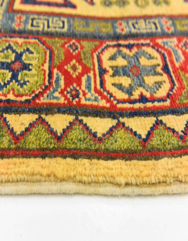 Detail image of  4' x 6'  Hand Knotted Kazak Rug