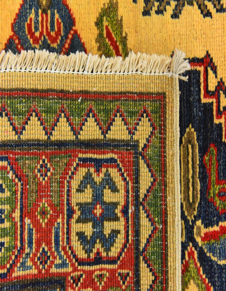 Detail image of  4' x 6'  Hand Knotted Kazak Rug