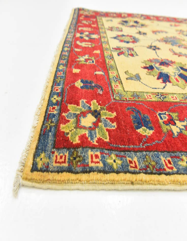 Detail image of  4' x 6' 8  Hand Knotted Kazak Rug