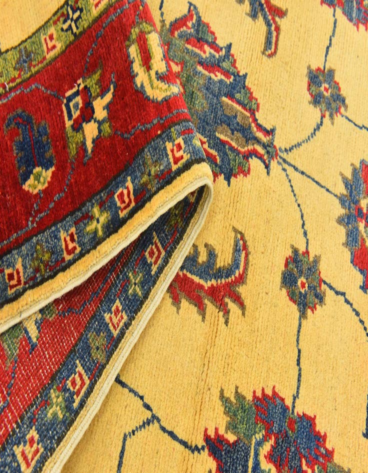 Detail image of  4' x 6' 8  Hand Knotted Kazak Rug