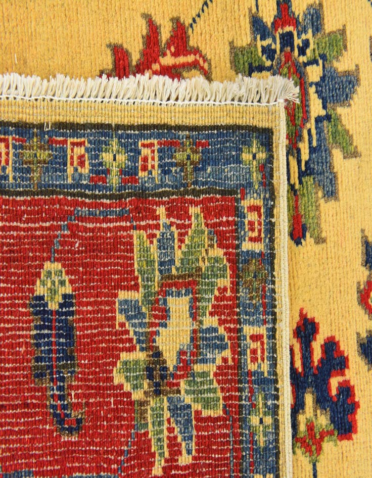 Detail image of  4' x 6' 8  Hand Knotted Kazak Rug
