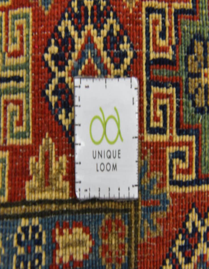 Detail image of  4' 2 x 6' 1  Hand Knotted Kazak Rug