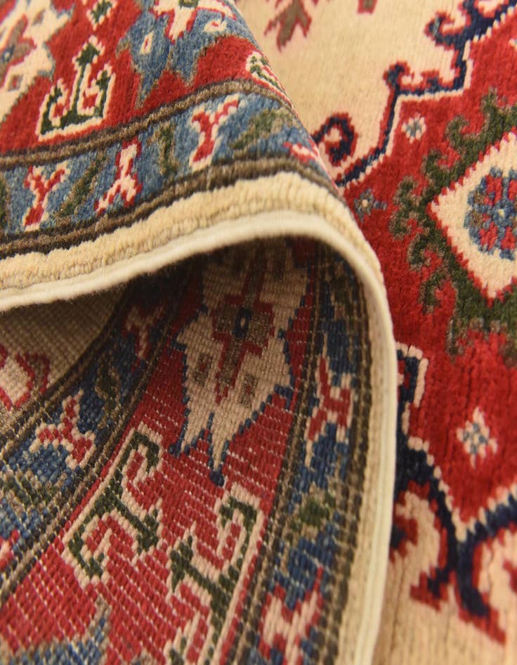 Detail image of  3' 10 x 6' 2  Hand Knotted Kazak Rug