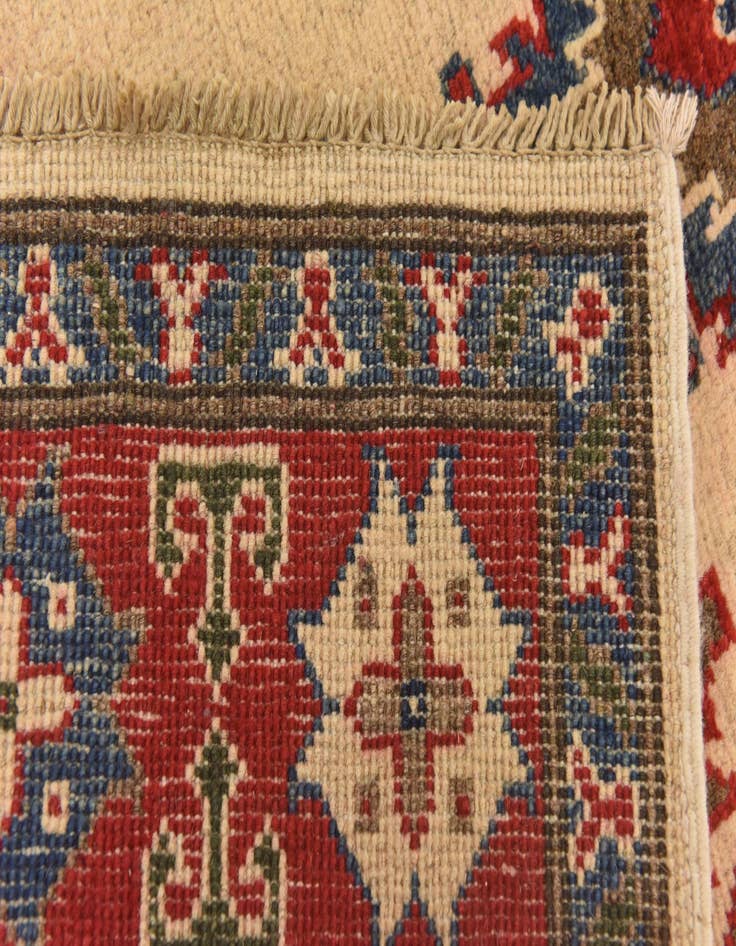 Detail image of  3' 10 x 6' 2  Hand Knotted Kazak Rug