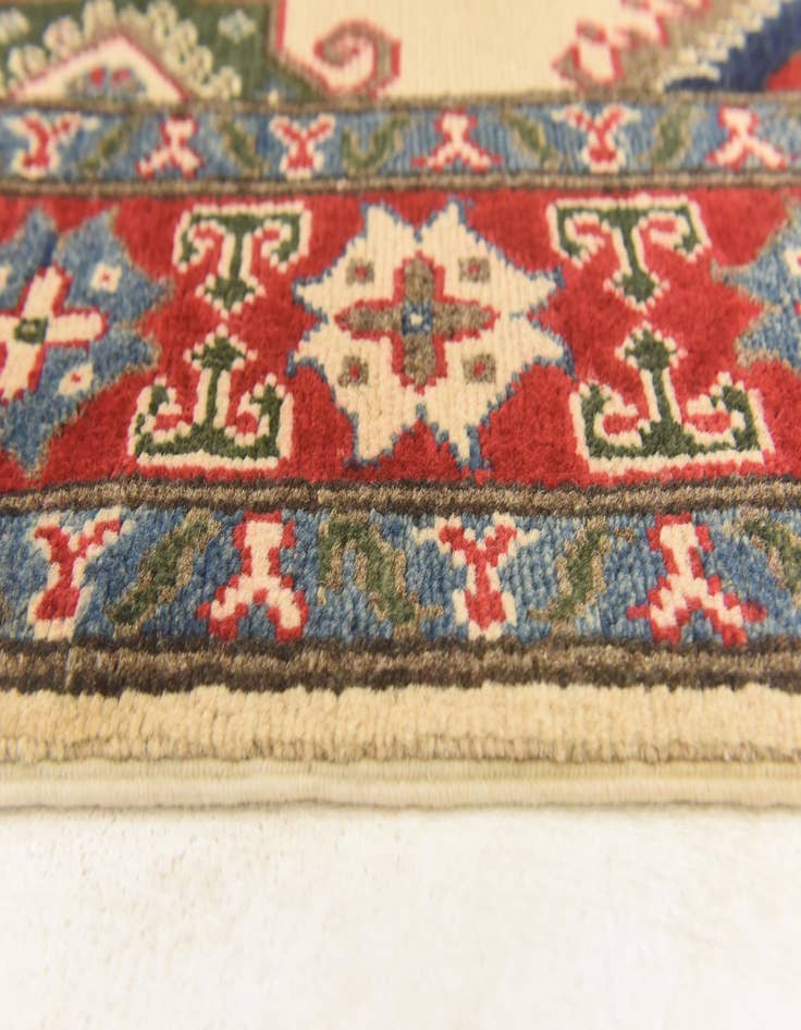 Detail image of  3' 10 x 6' 2  Hand Knotted Kazak Rug
