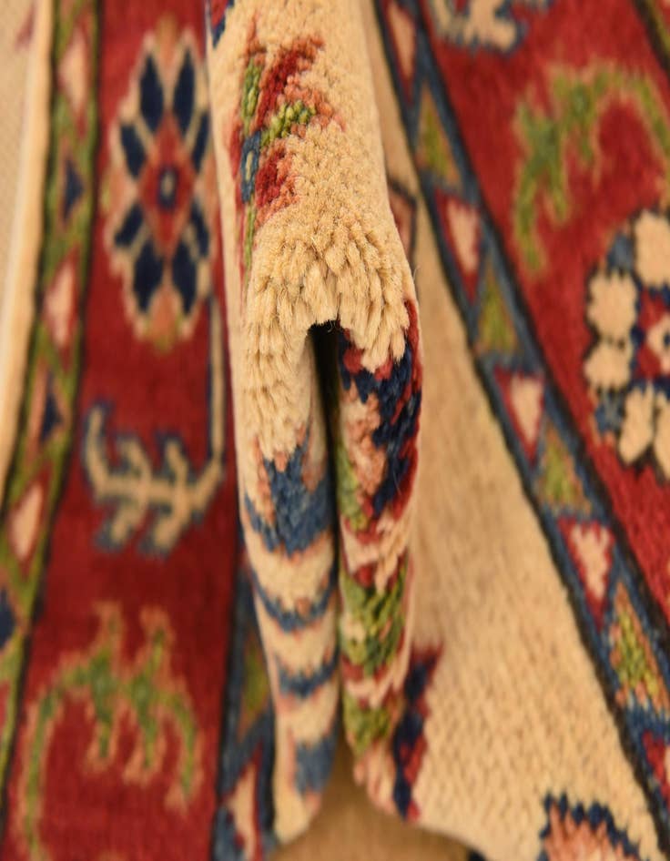 Detail image of  2' 8 x 4' 1  Hand Knotted Kazak Rug