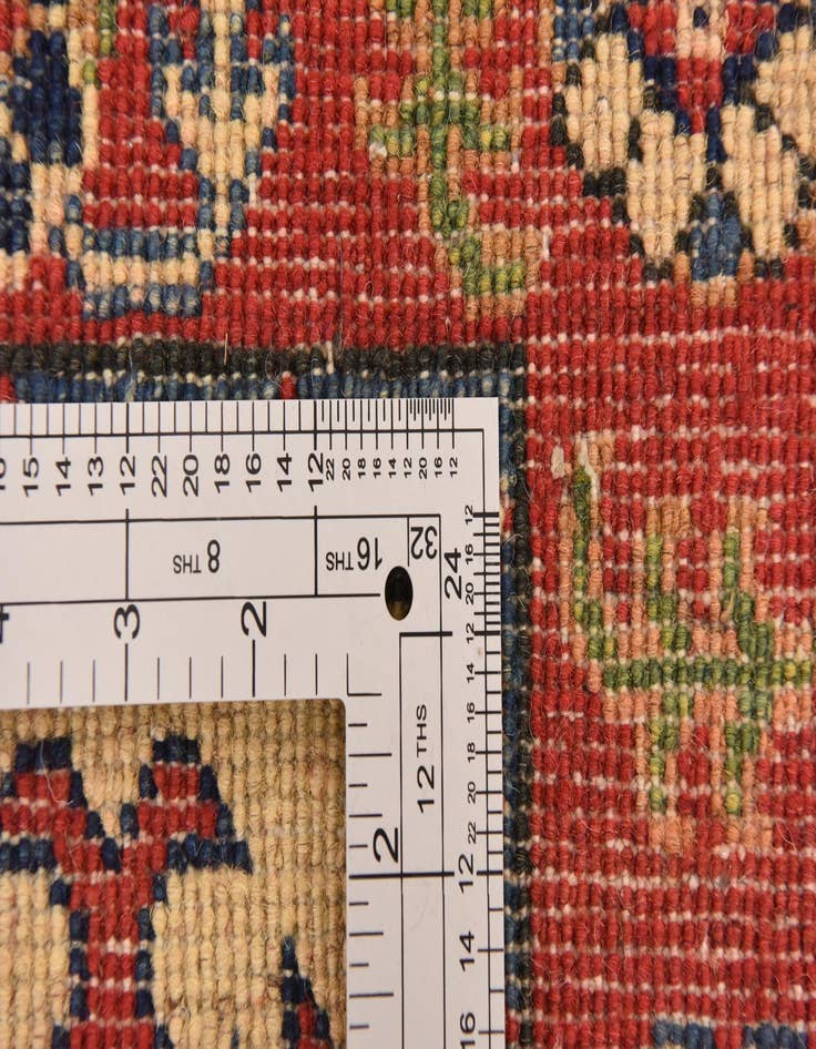 Detail image of  2' 8 x 4' 1  Hand Knotted Kazak Rug