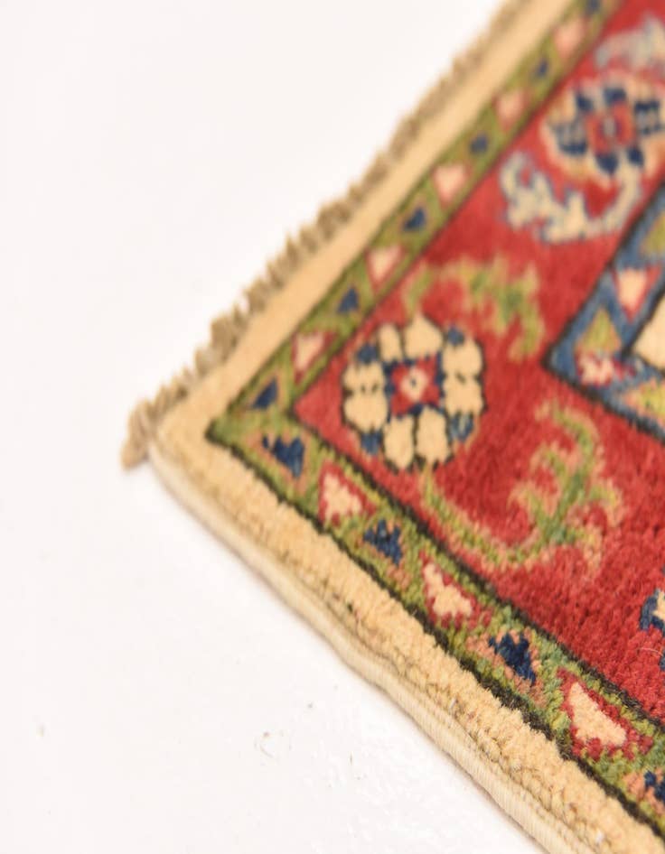 Detail image of  2' 8 x 4' 1  Hand Knotted Kazak Rug