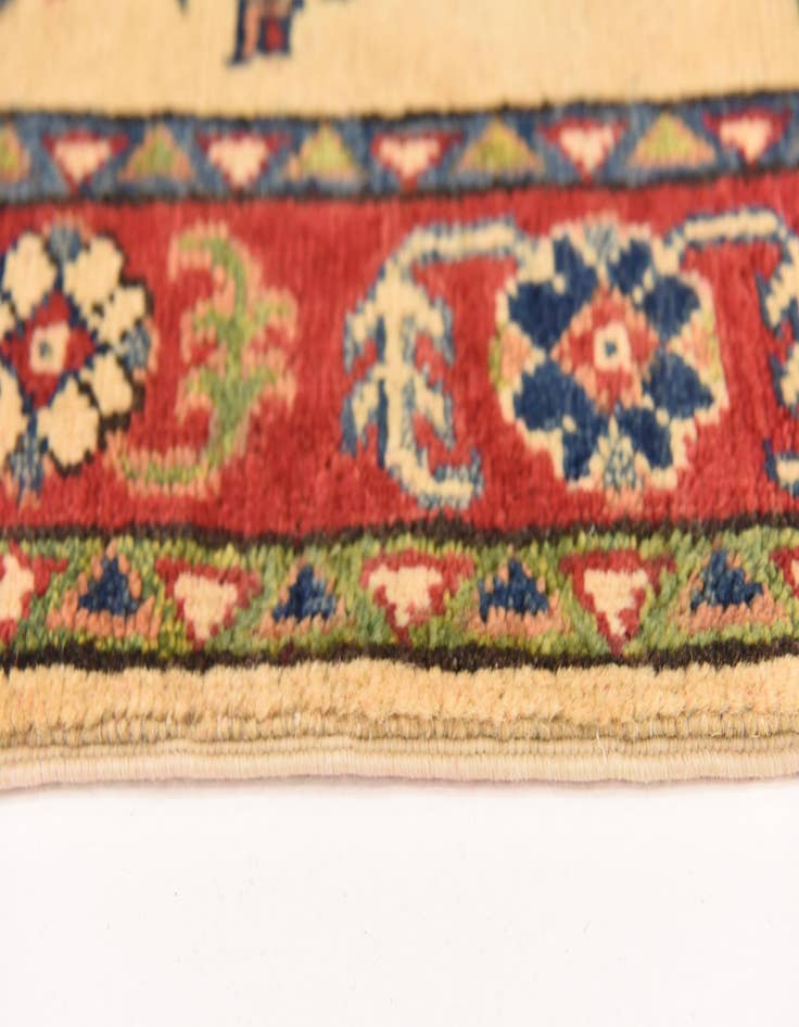 Detail image of  2' 8 x 4' 1  Hand Knotted Kazak Rug