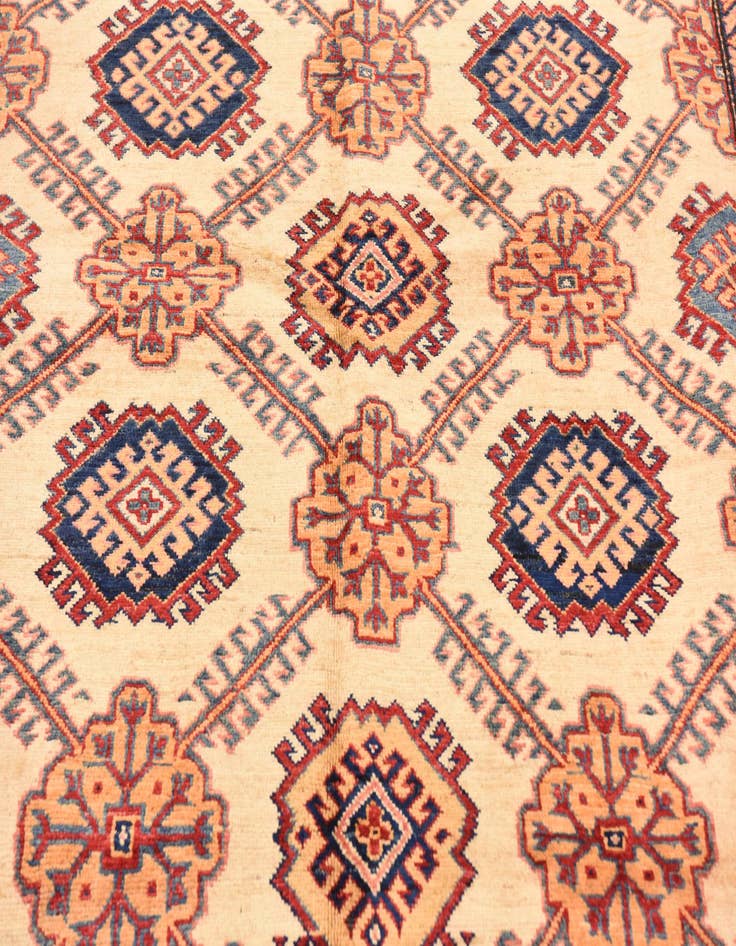 Detail image of  5' 7 x 8' 3  Hand Knotted Kazak Oriental Rug