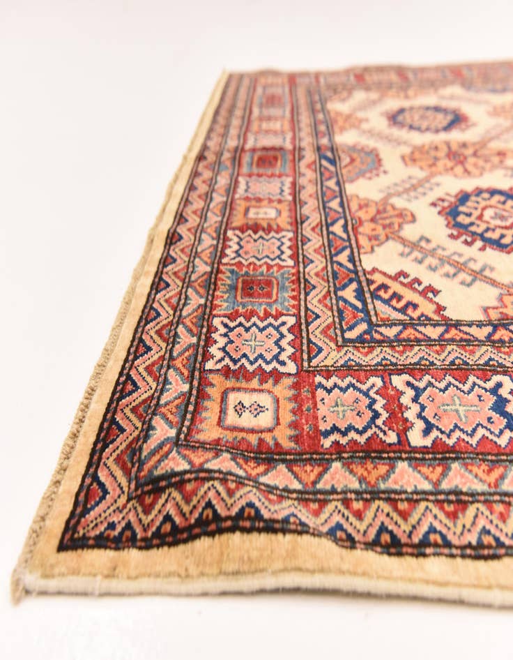 Detail image of  5' 7 x 8' 3  Hand Knotted Kazak Oriental Rug