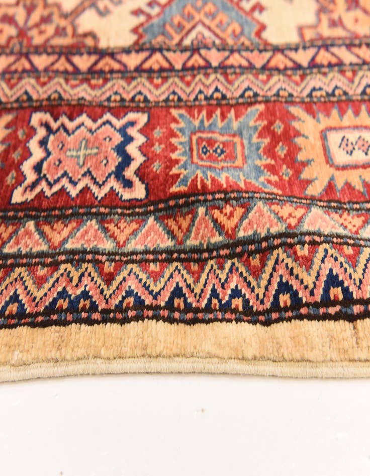 Detail image of  5' 7 x 8' 3  Hand Knotted Kazak Oriental Rug