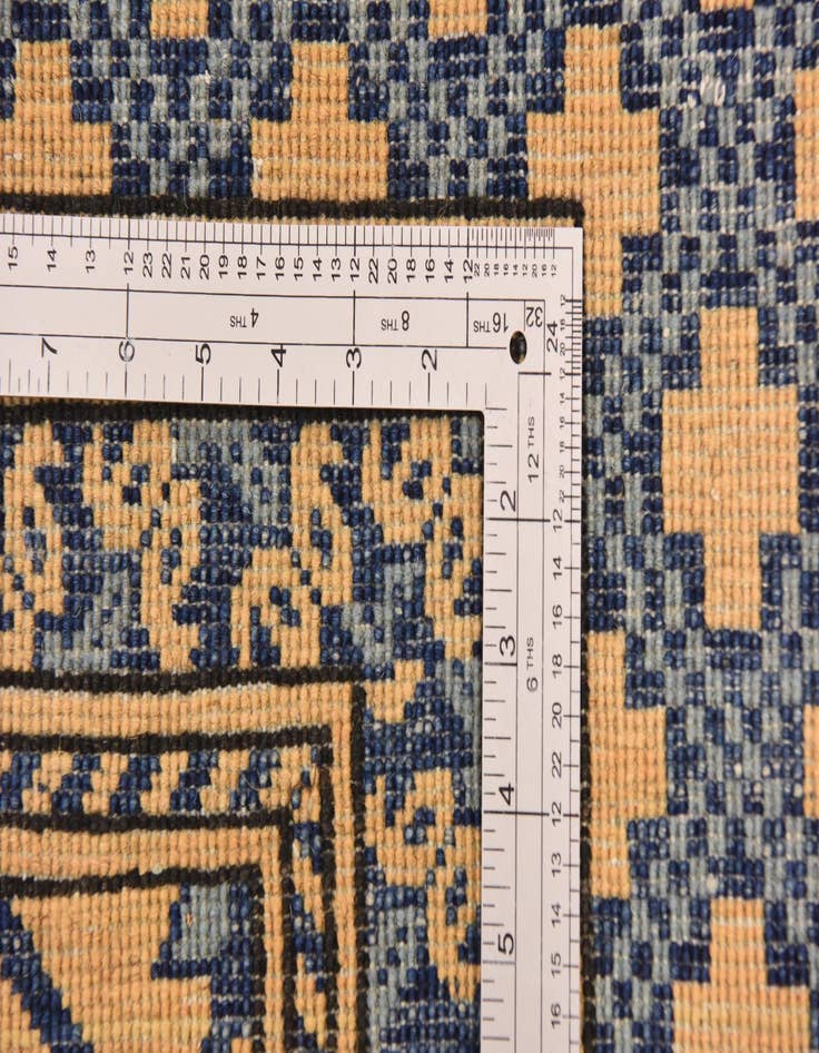 Detail image of  6' 6 x 10'  Hand Knotted Kazak Rug