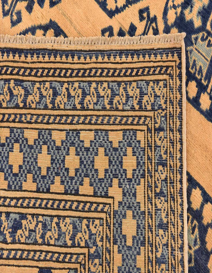 Detail image of  6' 6 x 10'  Hand Knotted Kazak Rug